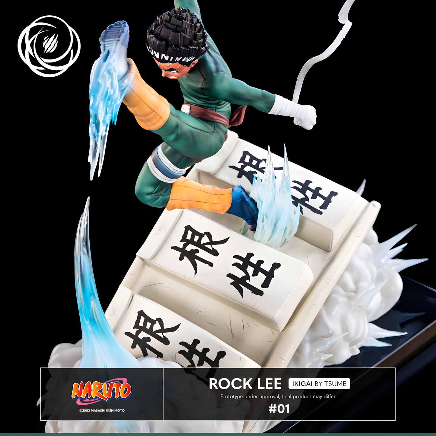 [ENCARGO] Tsume Art Studio Rock Lee Estatua de Resina Licenciada