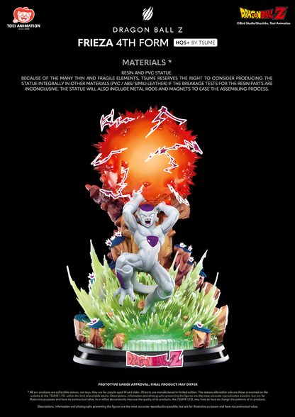 [PREVENTA] Tsume Art Studio Frieza 4th Form de Resina Licenciada