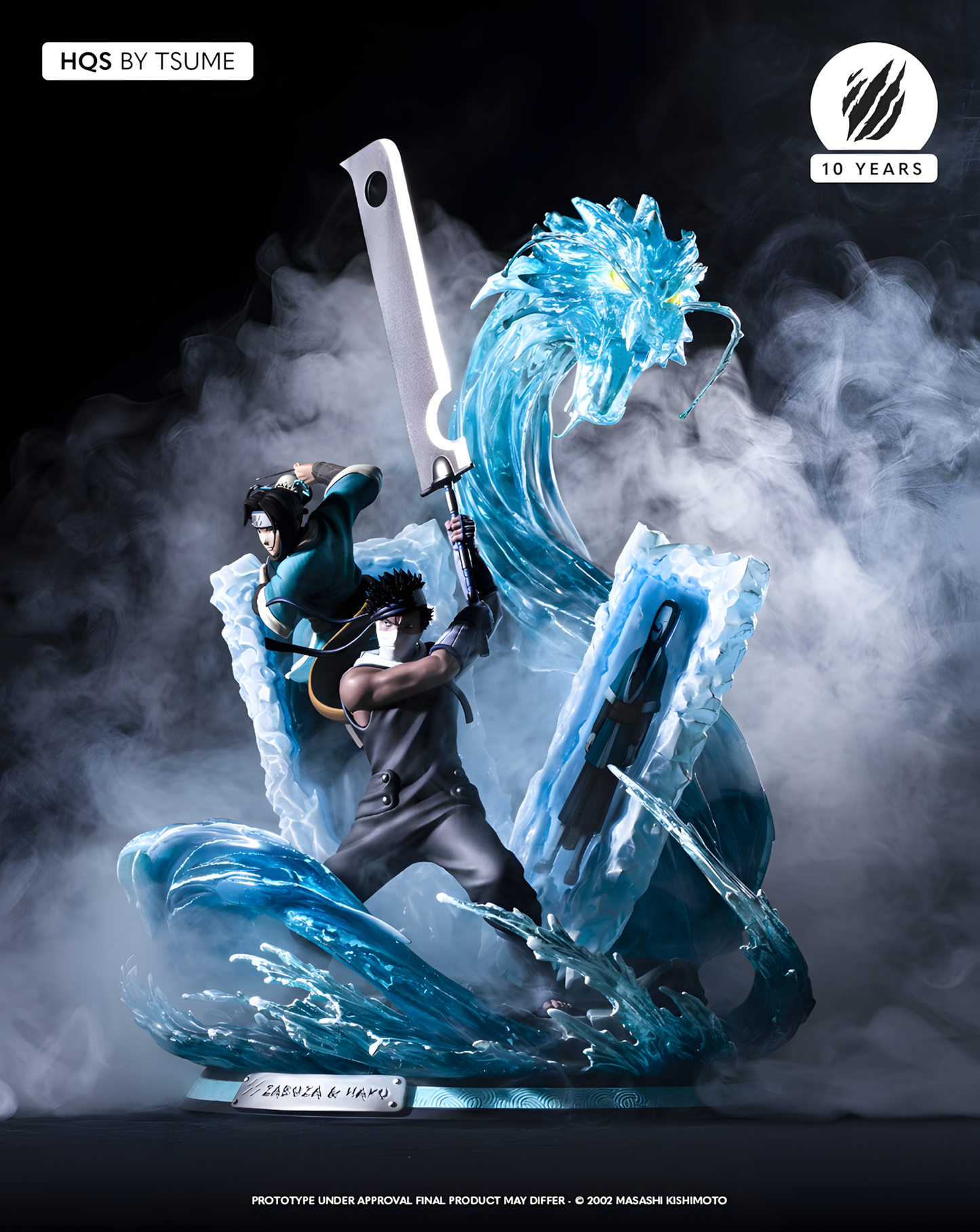 [ENCARGO] Tsume Art Studio Zabuza & Haku Estatua de Resina Licenciada