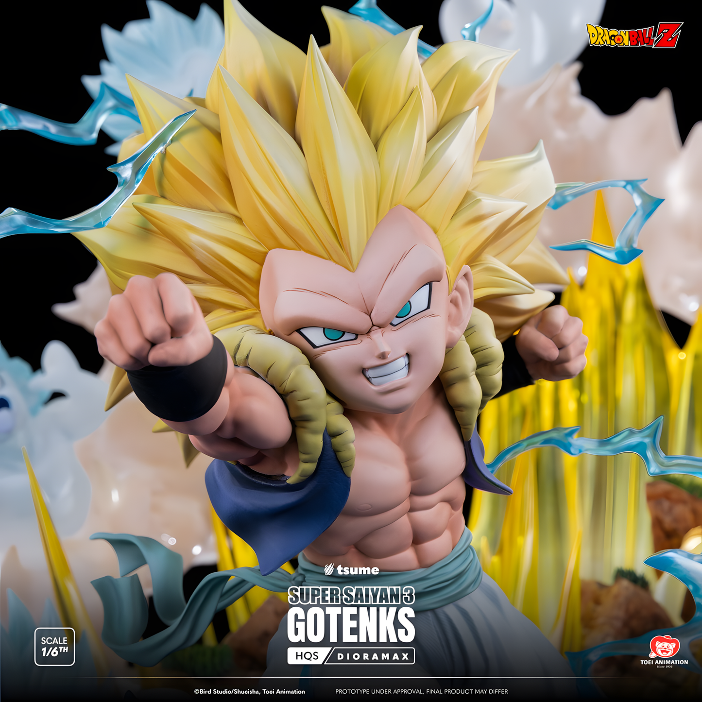 [PREVENTA] Tsume Art Studio Gotenks SSJ3 Estatua de Resina Licenciada