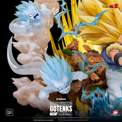 [PREVENTA] Tsume Art Studio Gotenks SSJ3 Estatua de Resina Licenciada