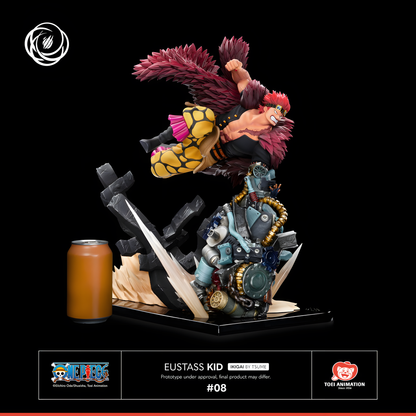 [ENCARGO] Tsume Art Studio Eustass Kid Estatua de Resina Licenciada