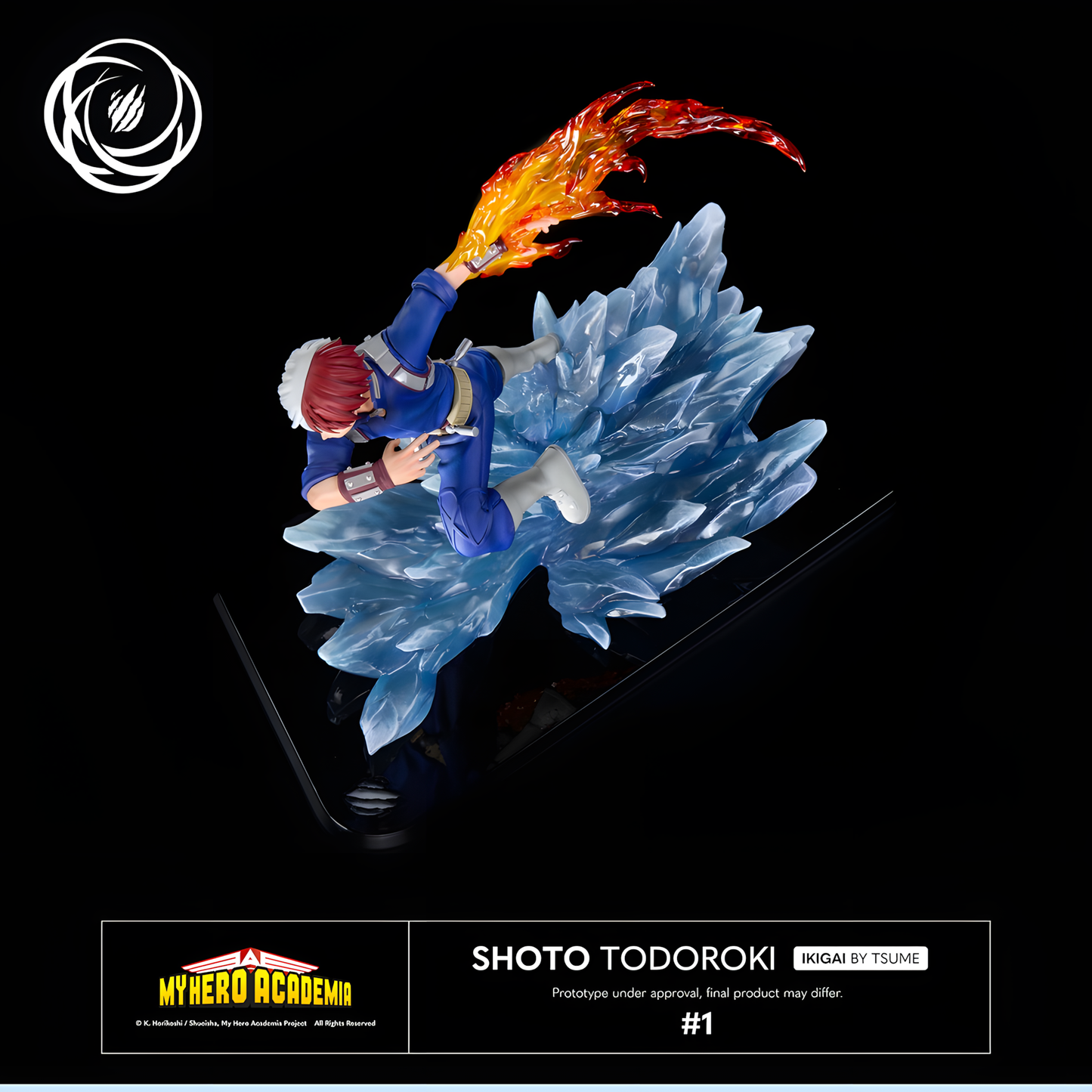 [ENCARGO] Tsume Art Studio Shoto Todoroki Estatua de Resina Licenciada