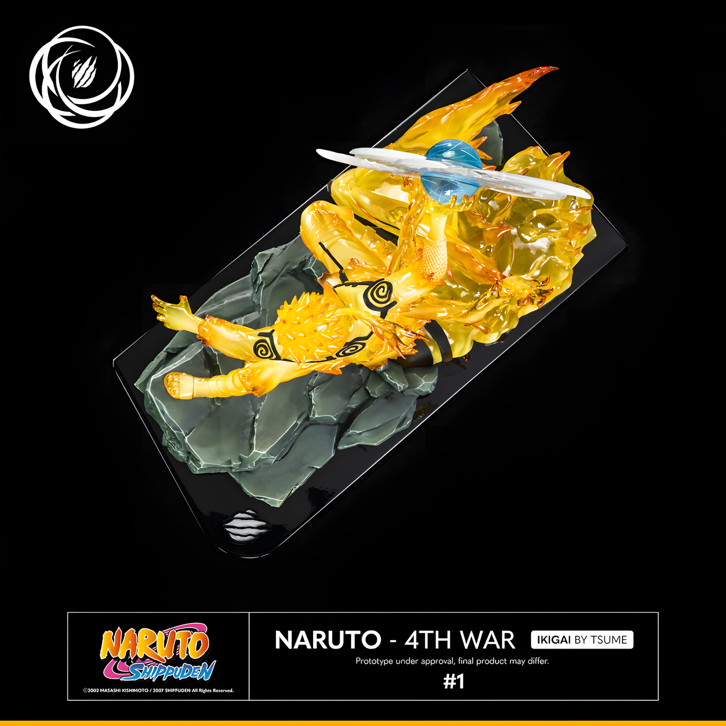 [CHINA STOCK] Tsume Art Studio Naruto Estatua de Resina Licenciada