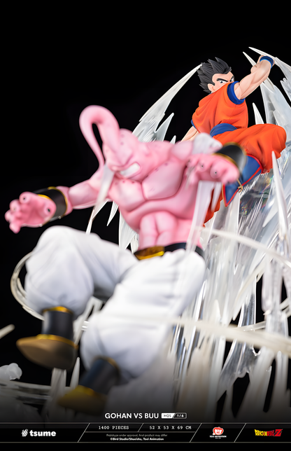 [PREVENTA] Tsume Art Studio Gohan vs Buu de Resina Licenciada