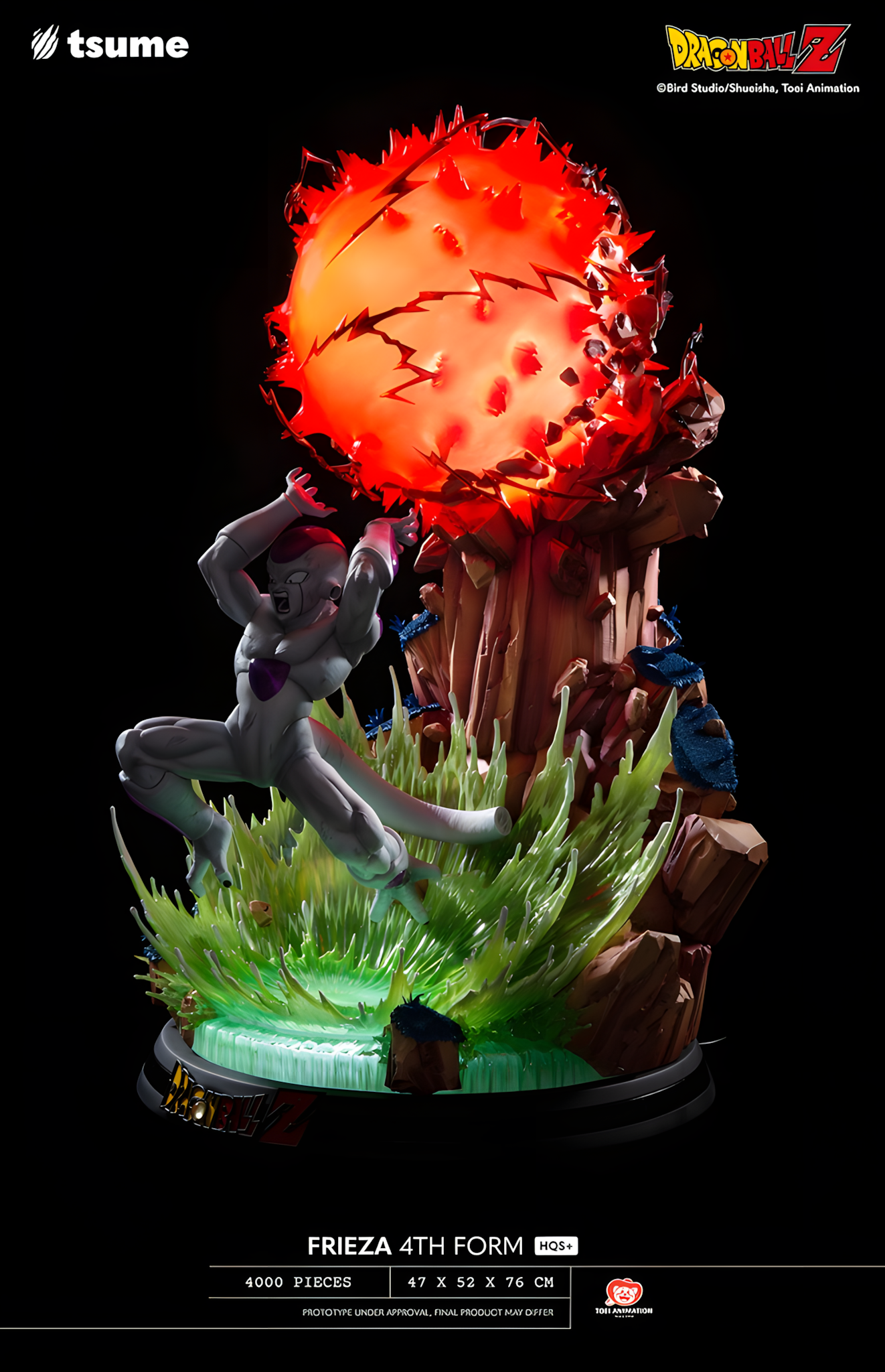 [PREVENTA] Tsume Art Studio Frieza 4th Form de Resina Licenciada