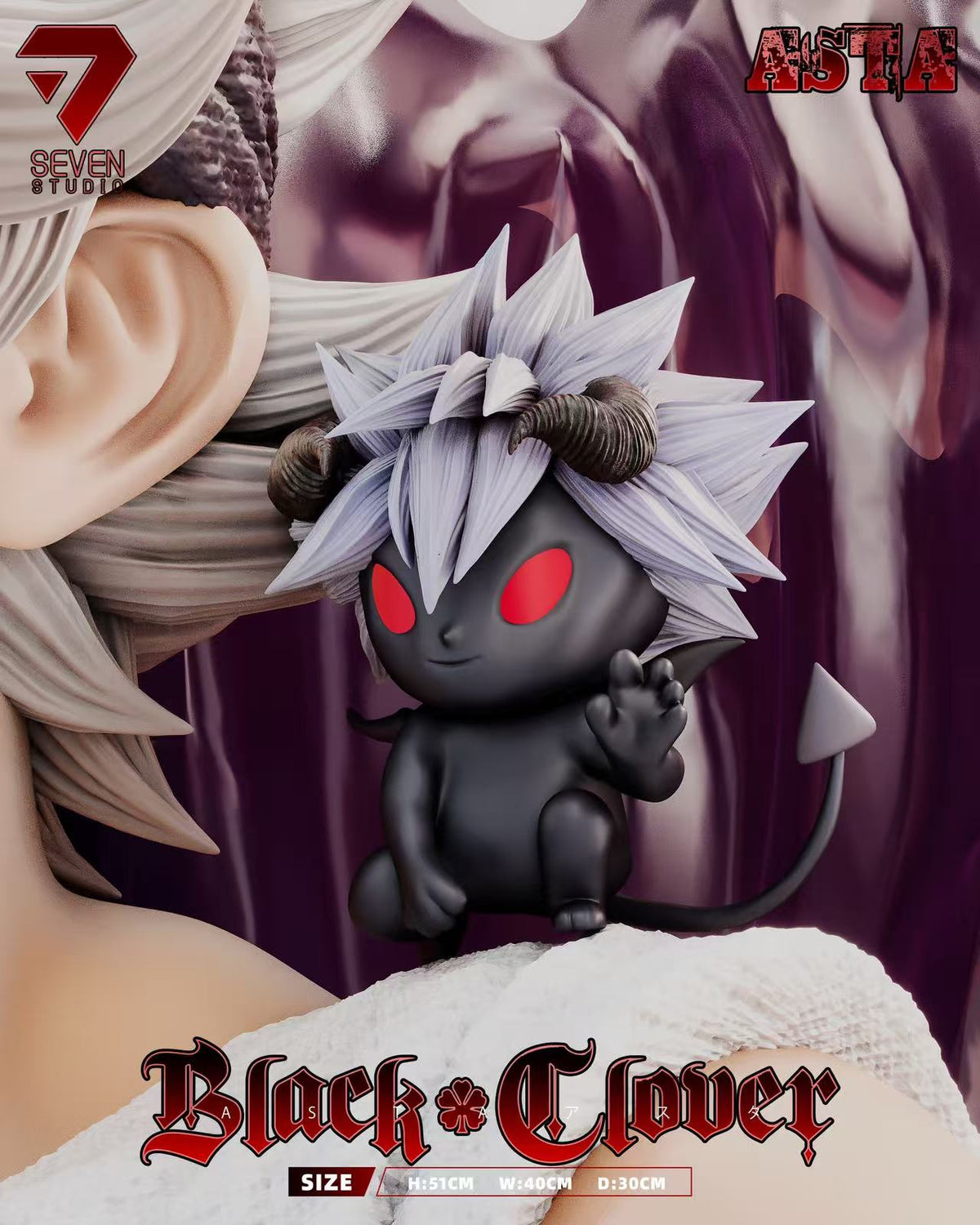 [PREVENTA] Asta - Black Clover - Estatua - Seven Studio