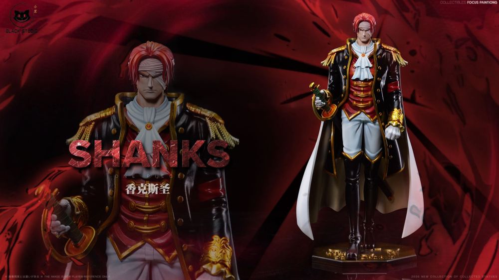 [PREVENTA] One piece Saint Shanks Black Studio