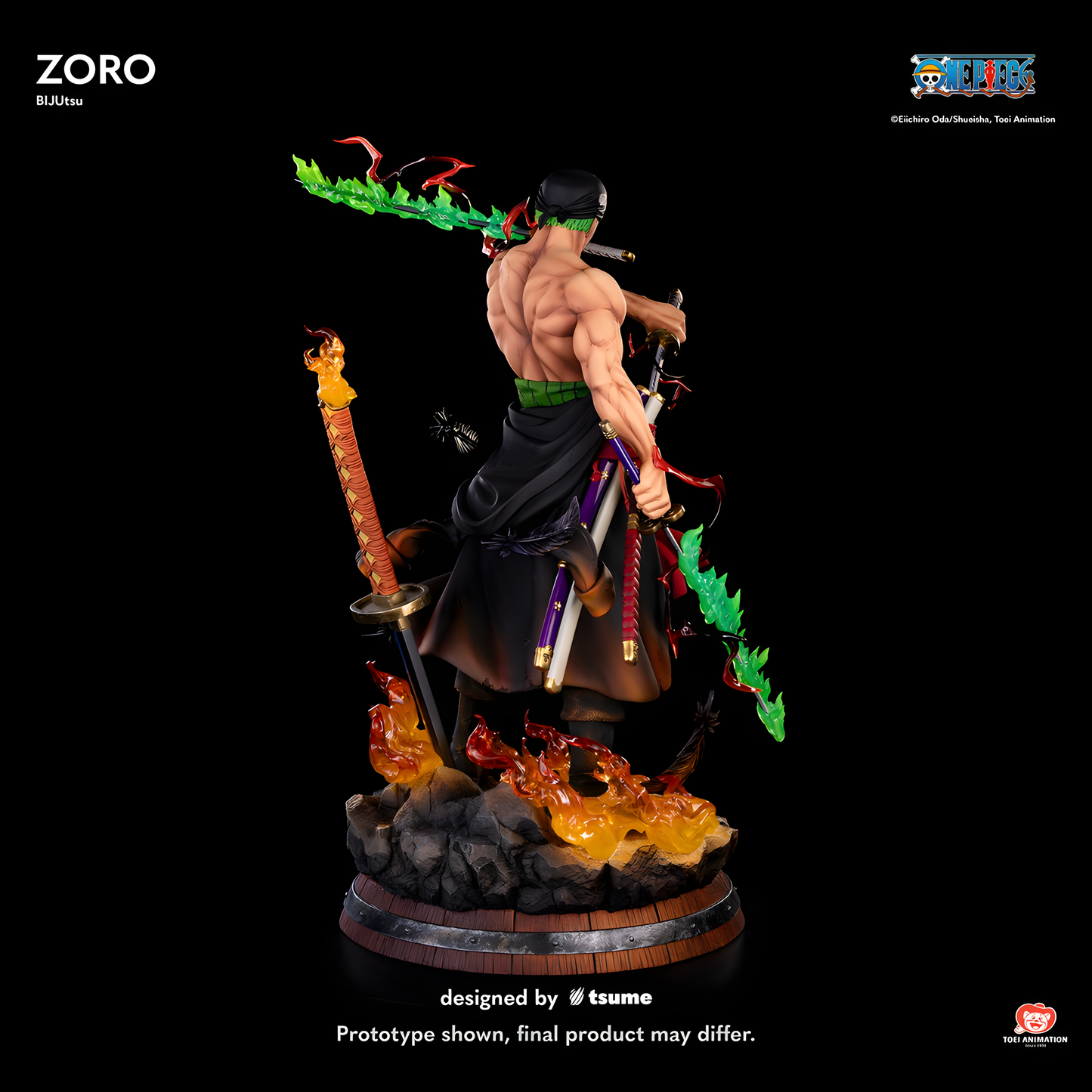 [PREVENTA] Tsume Art Studio Zoro Bijutsu 1/4 Estatua de Resina(Licenciada)