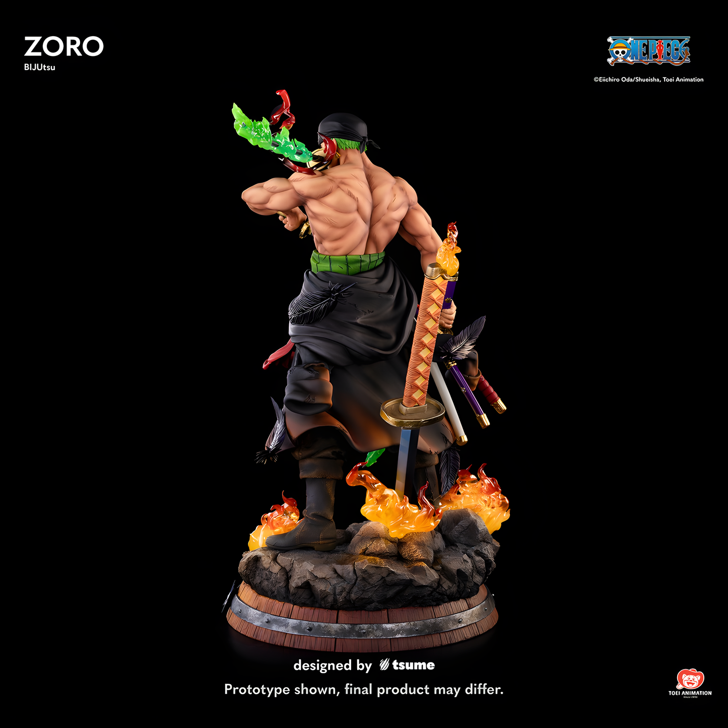 [PREVENTA] Tsume Art Studio Zoro Bijutsu 1/4 Estatua de Resina(Licenciada)