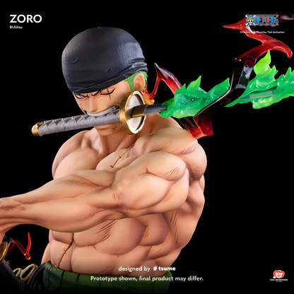 [PREVENTA] Tsume Art Studio Zoro Bijutsu 1/4 Estatua de Resina(Licenciada)