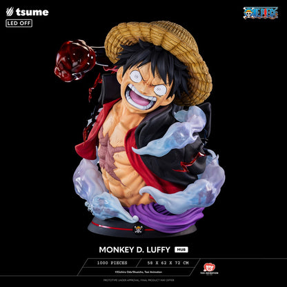 [CHINA STOCK] Tsume Art Studio Monkey D. Luffy Busto 1/1 Estatua de Resina (Licenciada)