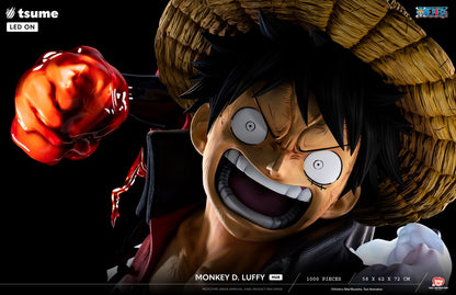 [CHINA STOCK] Tsume Art Studio Monkey D. Luffy Busto 1/1 Estatua de Resina (Licenciada)