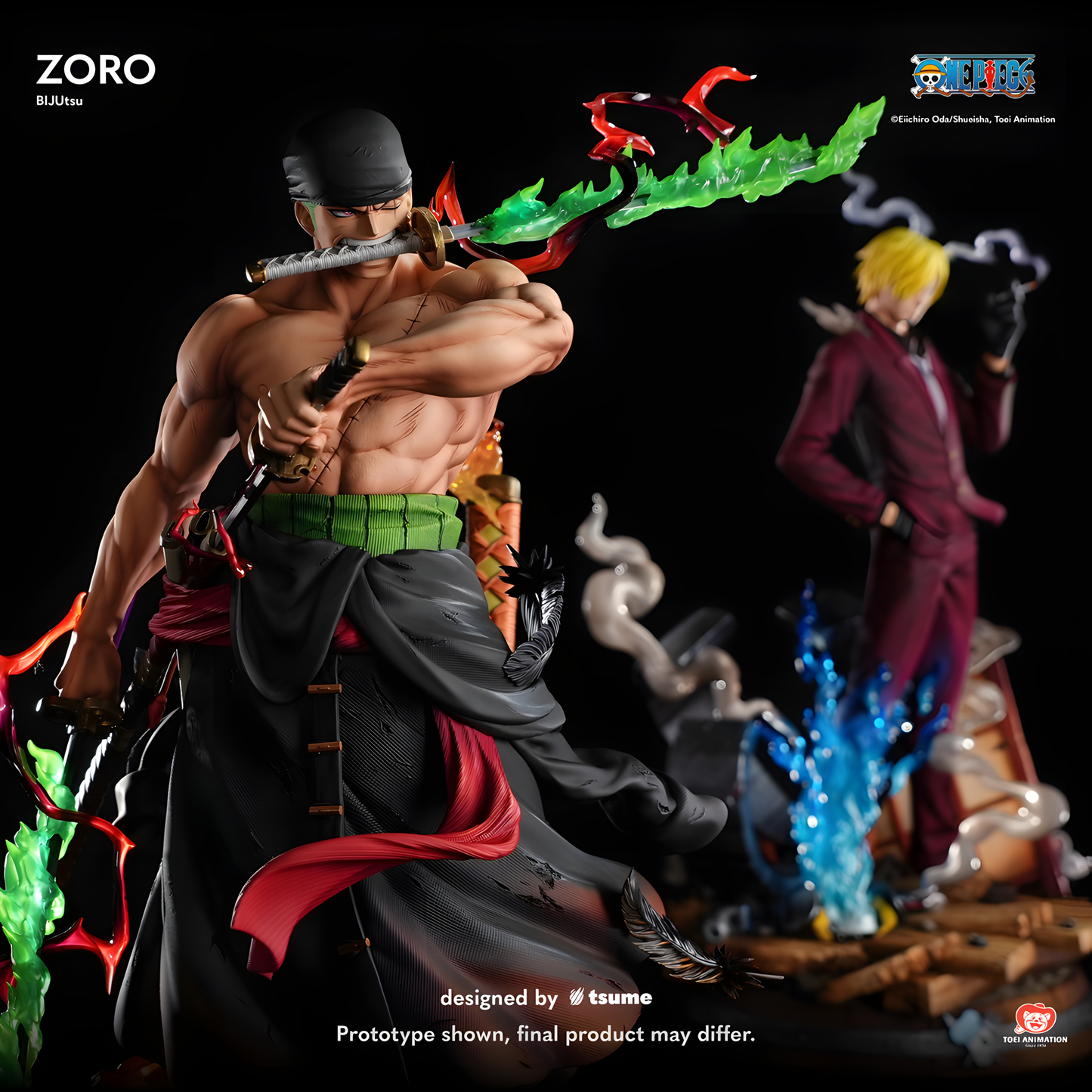 [PREVENTA] Tsume Art Studio Zoro Bijutsu 1/4 Estatua de Resina(Licenciada)