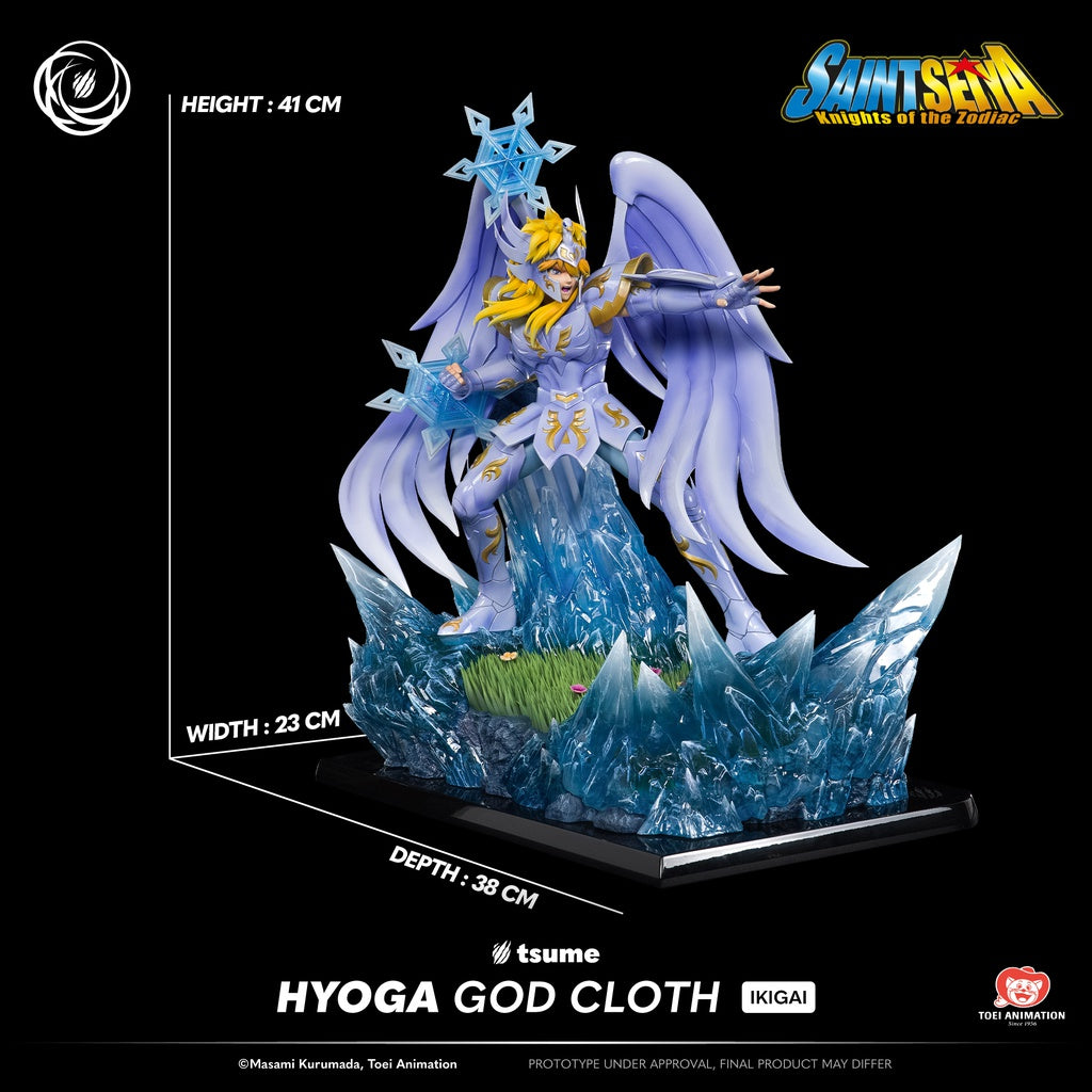 [PREVENTA] Tsume Art Studio Hyoga God Cloth Estatua de Resina Licenciada