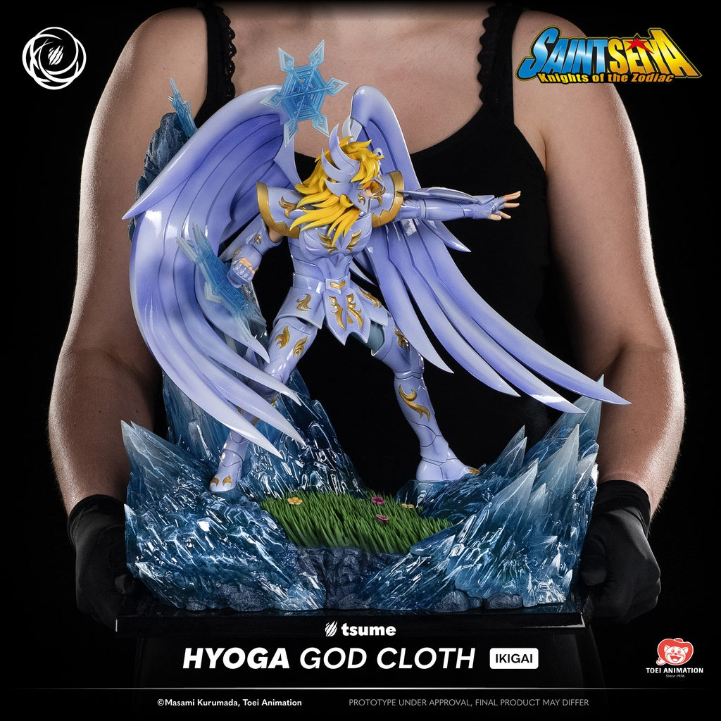 [PREVENTA] Tsume Art Studio Hyoga God Cloth Estatua de Resina Licenciada