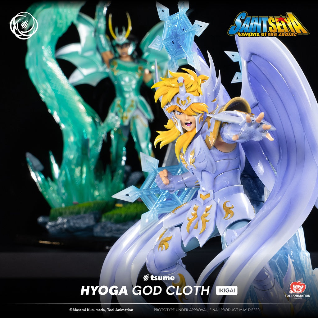 [PREVENTA] Tsume Art Studio Hyoga God Cloth Estatua de Resina Licenciada