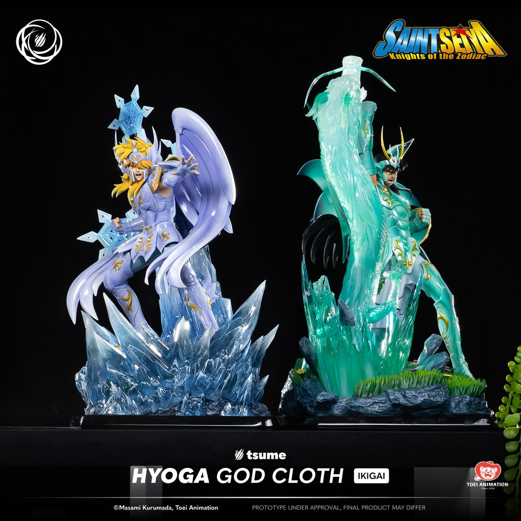 [PREVENTA] Tsume Art Studio Hyoga God Cloth Estatua de Resina Licenciada