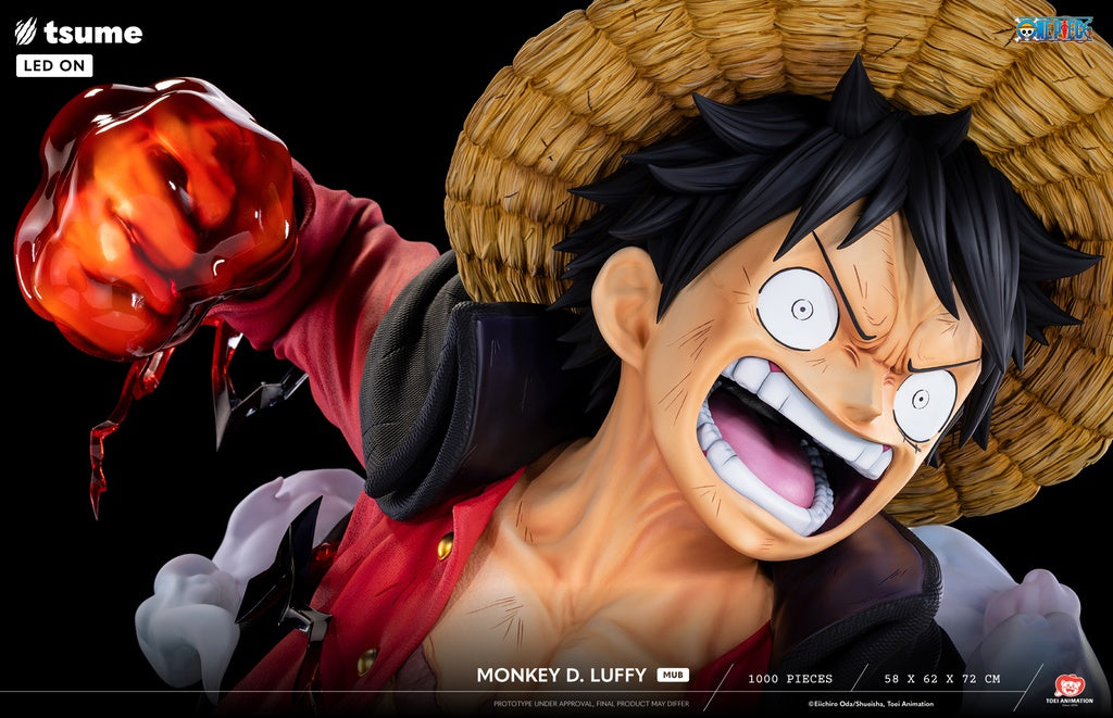 [CHINA STOCK] Tsume Art Studio Monkey D. Luffy Busto 1/1 Estatua de Resina (Licenciada)