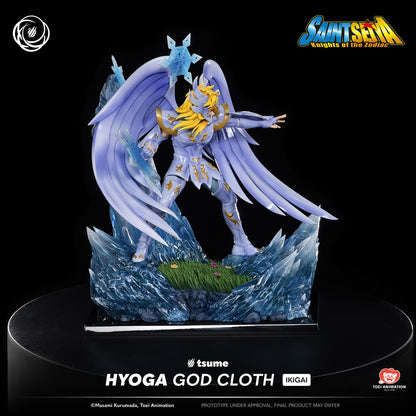 [PREVENTA] Tsume Art Studio Hyoga God Cloth Estatua de Resina Licenciada