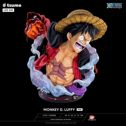 [CHINA STOCK] Tsume Art Studio Monkey D. Luffy Busto 1/1 Estatua de Resina (Licenciada)