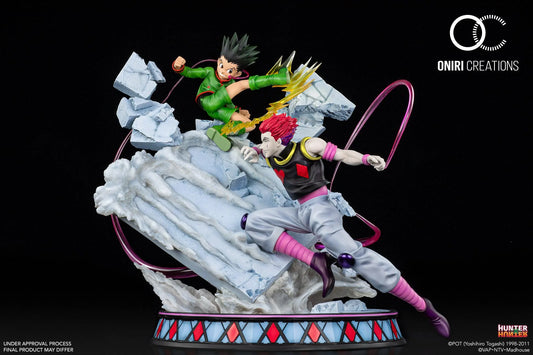 [CHINA STOCK] Gon vs Hisoka - Hunter x Hunter - Estatua 1/6 - Oniri Creations (Licenciada)