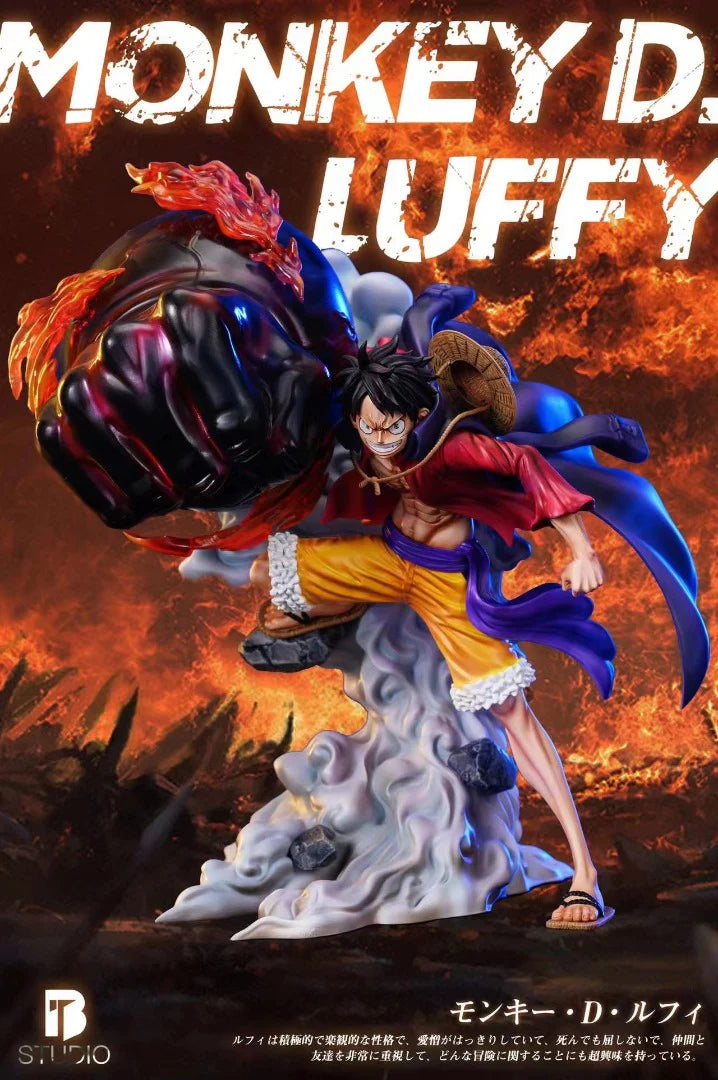 [STOCK OPEN BOX] BT Studio Luffy gear 3 Estatua de Resina