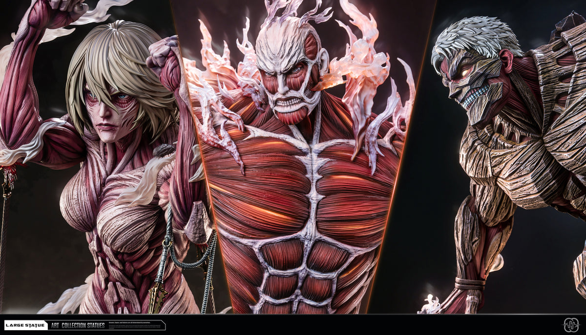 [PREVENTA] Titán Colosal- shingeki no kyojin- Estatua - Hertz Studio