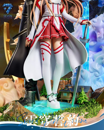 [PREVENTA] Kirito y Asuna - Sword Art Online- Estatua 1/6 - Seven Studio