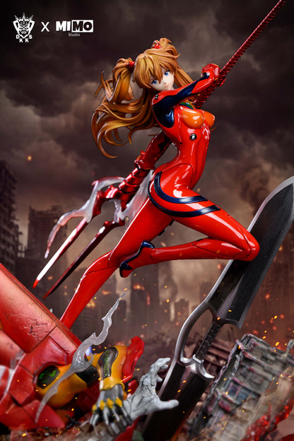 [PREVENTA] Asuka- Neon Genesis Evangelion - Estatua 1/6 - Dark King × MIMO Studio