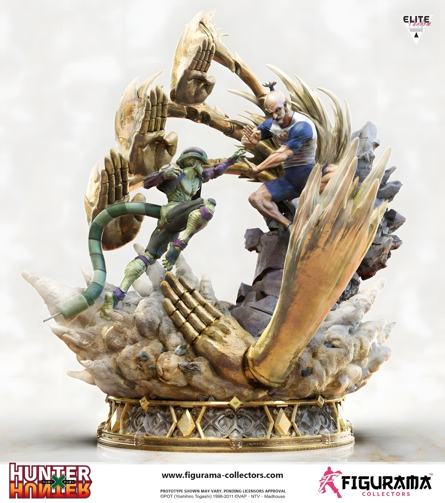 [CHINA STOCK] Hunter X Hunter: Netero Vs Meruem Figurama Collectors (Licenciada)