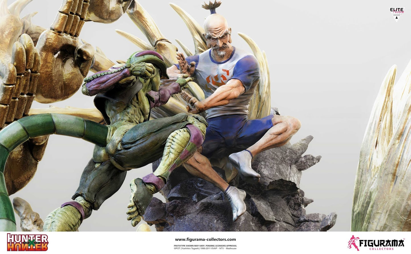 [CHINA STOCK] Hunter X Hunter: Netero Vs Meruem Figurama Collectors (Licenciada)