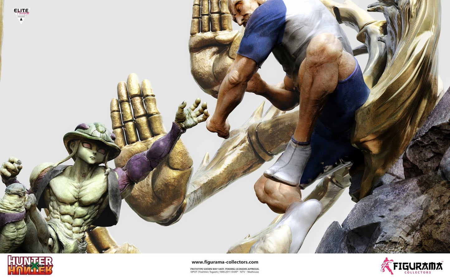 [CHINA STOCK] Hunter X Hunter: Netero Vs Meruem Figurama Collectors (Licenciada)