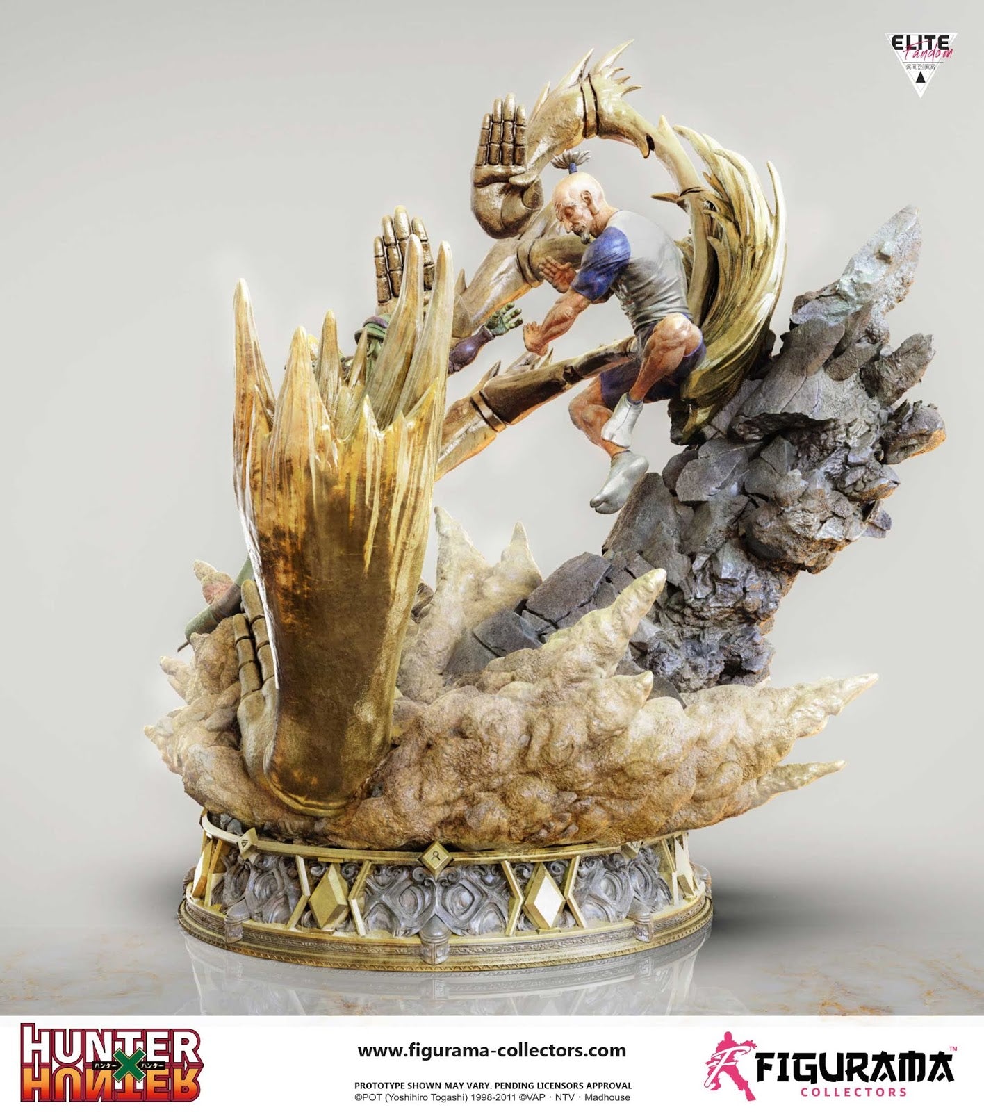 [CHINA STOCK] Hunter X Hunter: Netero Vs Meruem Figurama Collectors (Licenciada)