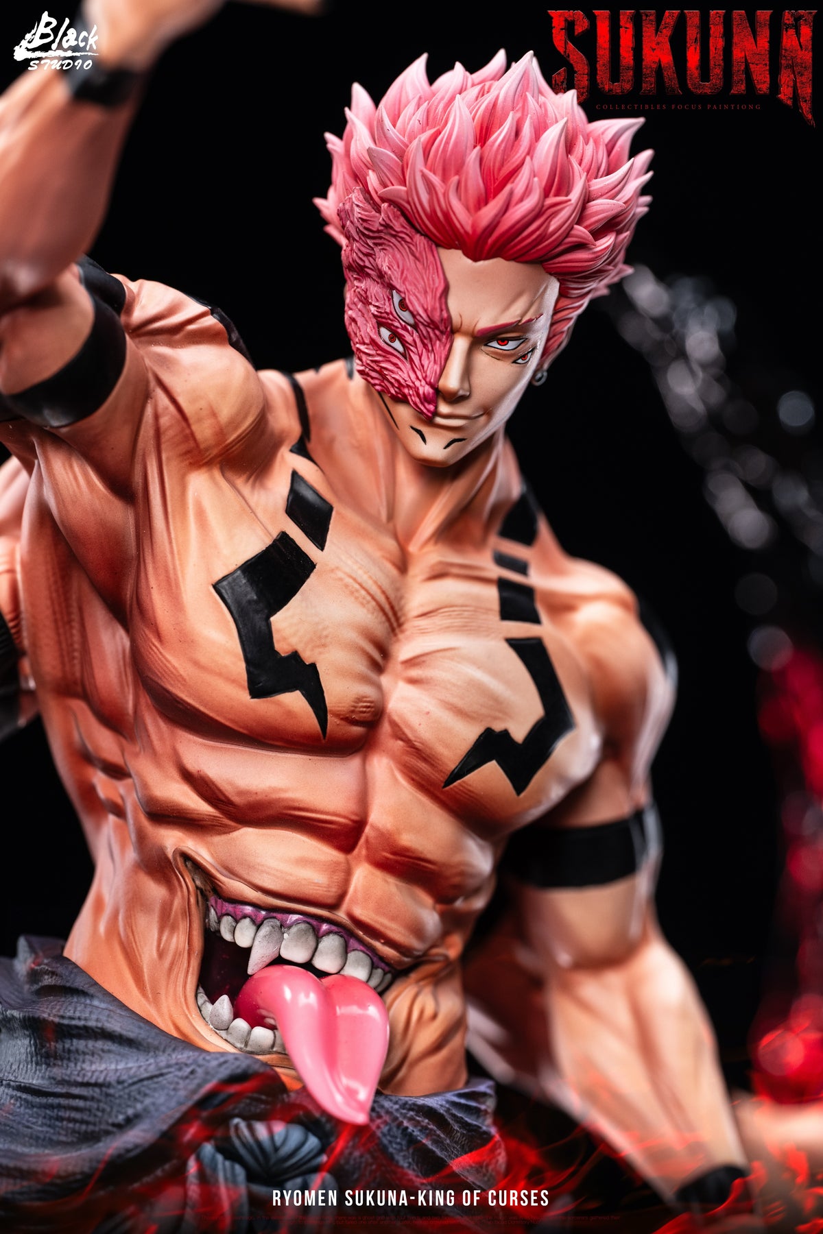 [PREVENTA] Ryomen Sukuna- Jujutsu Kaisen- Estatua Premium Ver.- Black Studio