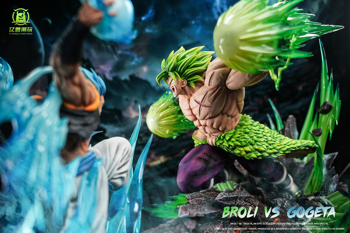 [PREVENTA] Broly vs Gogeta- Dragon ball - Estatua - Yi Sho Studio