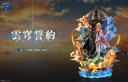 [PREVENTA] Kirito y Asuna - Sword Art Online- Estatua 1/6 - Seven Studio