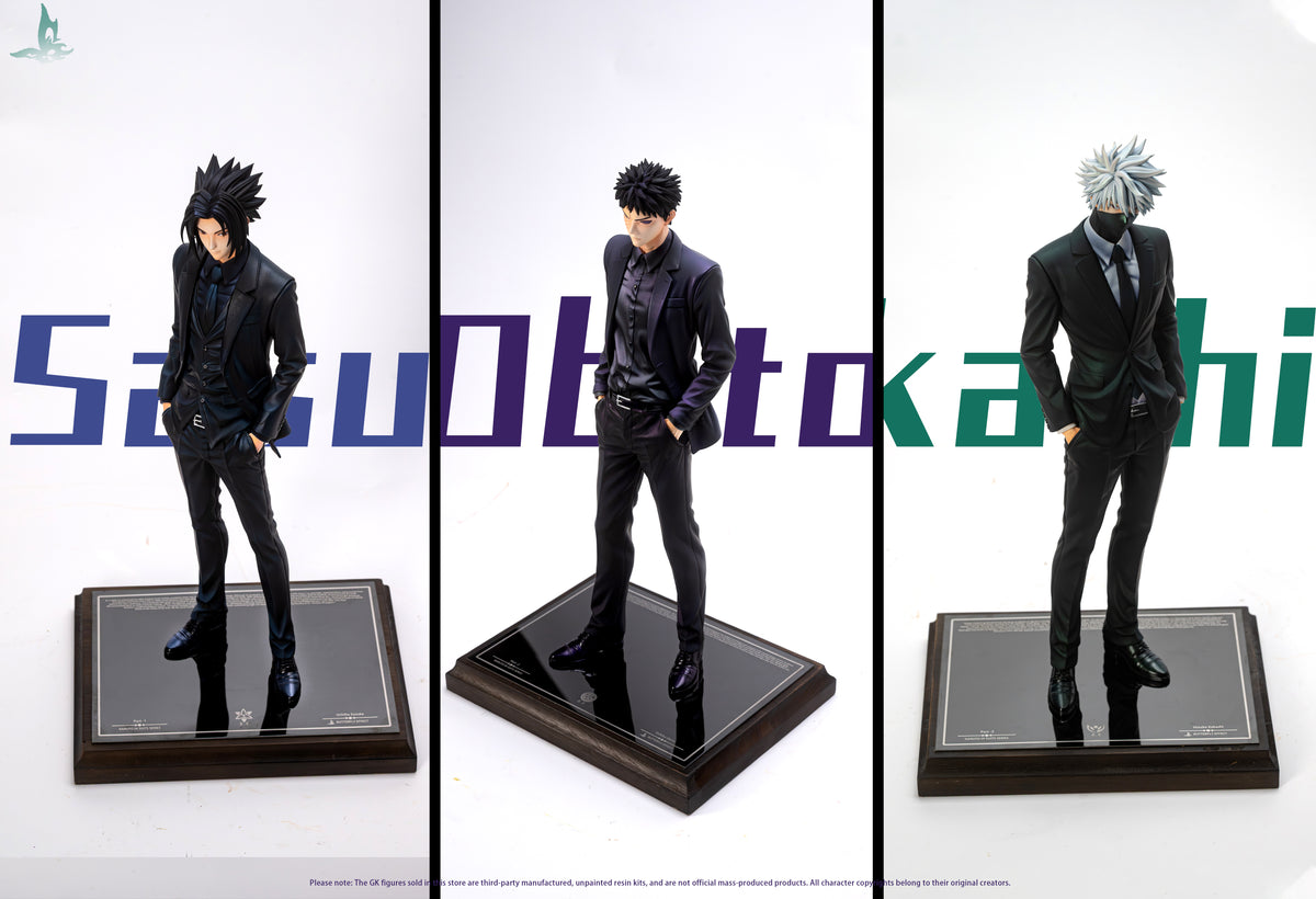 [PREVENTA] Sasuke, Obito y Kakashi- Naruto- Estatua 1/6 - Butterfly Effect Studio
