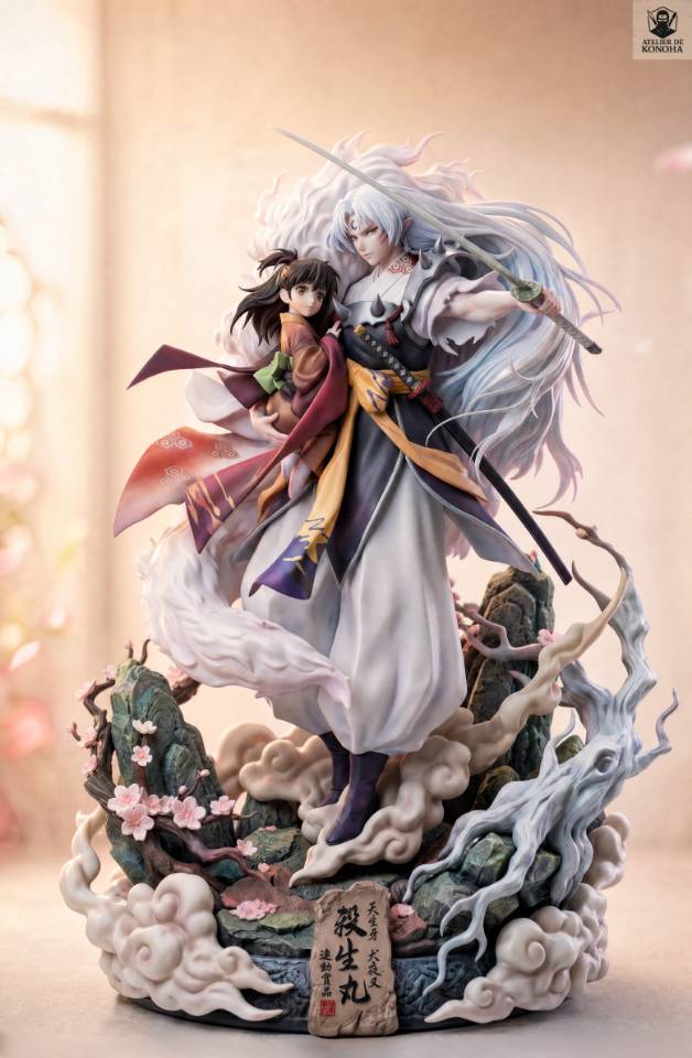 [PREVENTA] Rin/Sesshoumaru- InuYasha - Estatua 1/6 - ATELIER DE KONOHA Studio