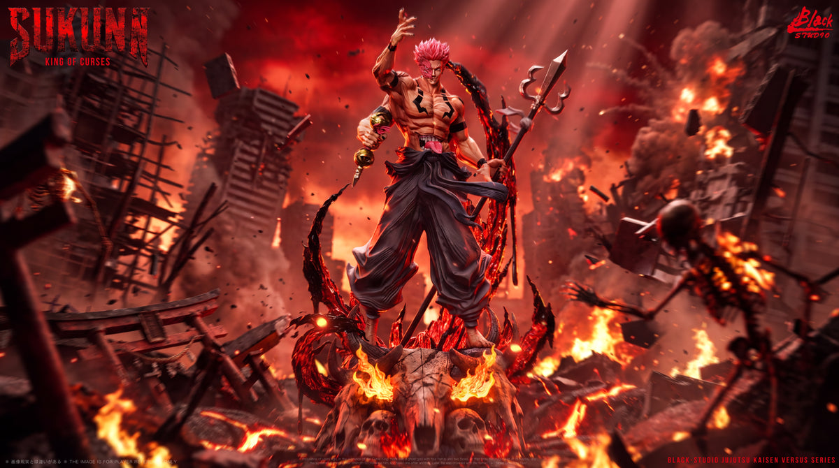 [PREVENTA] Ryomen Sukuna- Jujutsu Kaisen- Estatua Premium Ver.- Black Studio