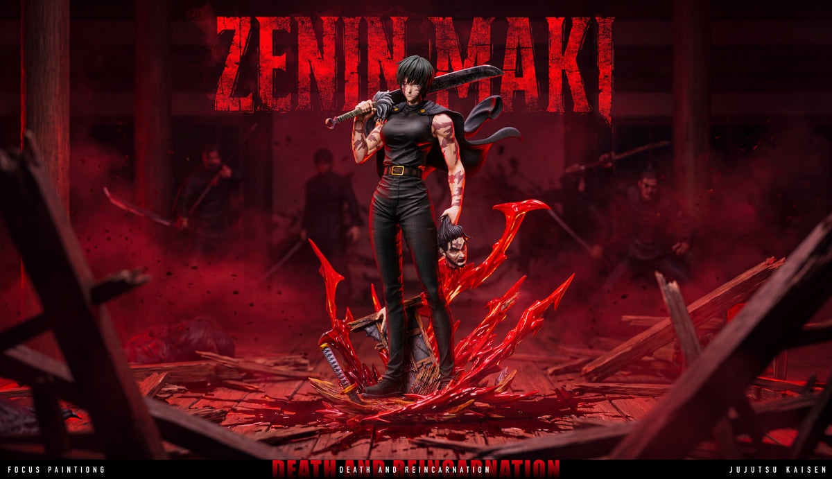 [PREVENTA] Zenin Maki- Jujutsu Kaisen- Estatua 1/6- BBA Studio