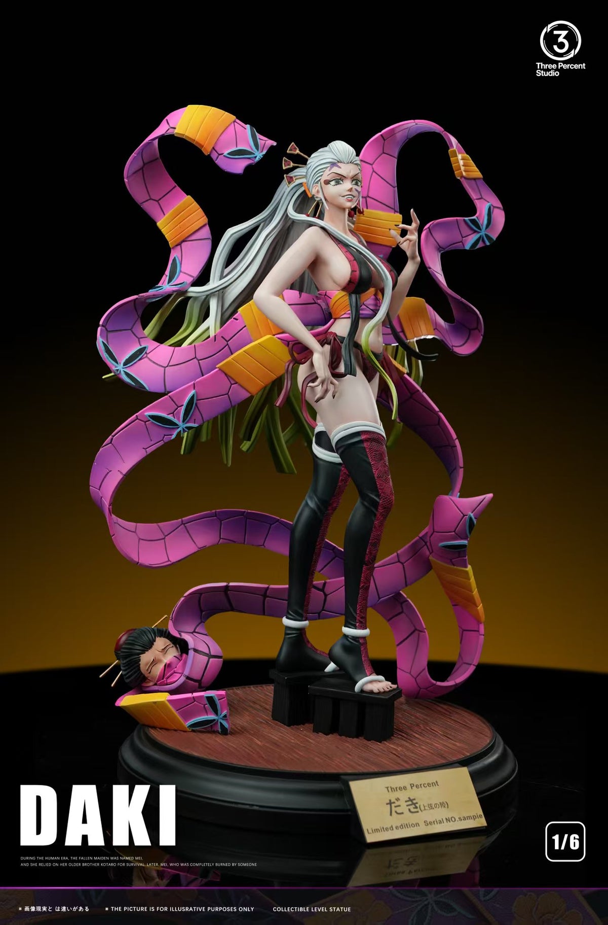 [PREVENTA] Daki- Demon Slayer - Estatua 1/6 - Three Percent Studio