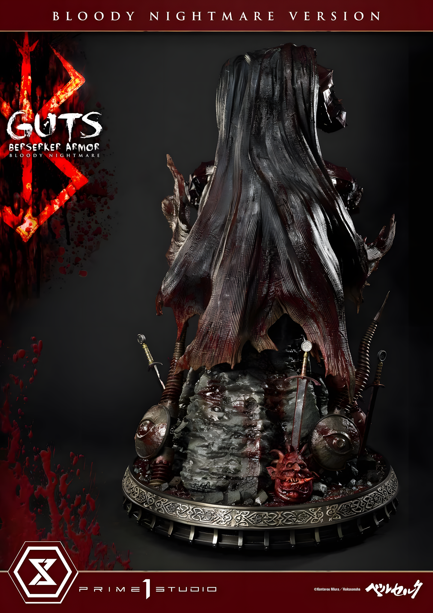 [ENCARGO] Prime 1 Studio Guts Berserker Armor ~ Bloody Nightmare Version Estatua Licenciada