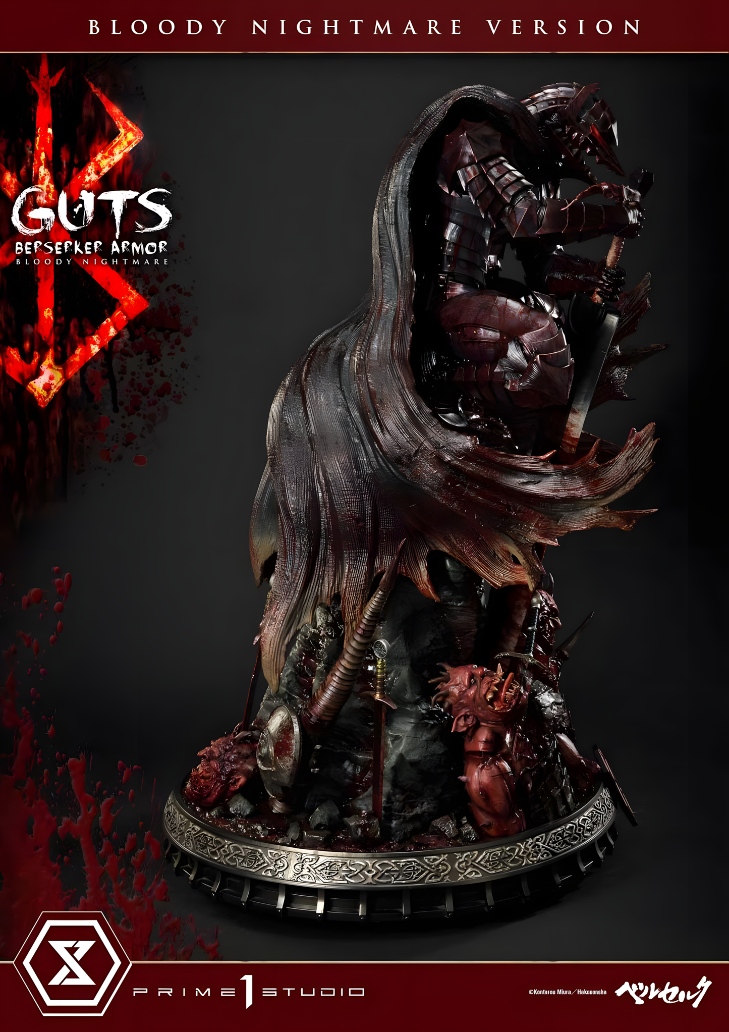 [ENCARGO] Prime 1 Studio Guts Berserker Armor ~ Bloody Nightmare Version Estatua Licenciada