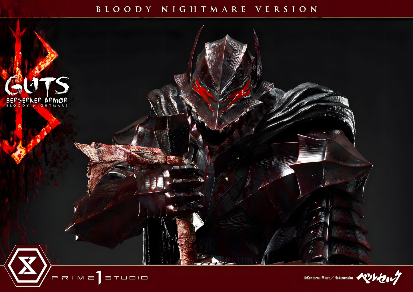 [ENCARGO] Prime 1 Studio Guts Berserker Armor ~ Bloody Nightmare Version Estatua Licenciada