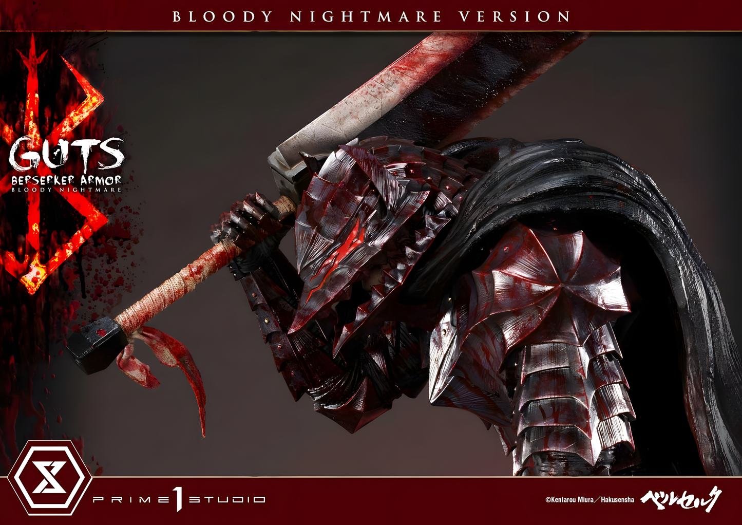 [ENCARGO] Prime 1 Studio Guts Berserker Armor ~ Bloody Nightmare Version Estatua Licenciada