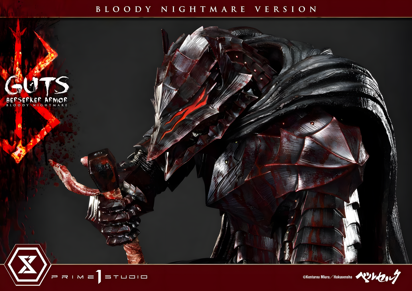 [ENCARGO] Prime 1 Studio Guts Berserker Armor ~ Bloody Nightmare Version Estatua Licenciada