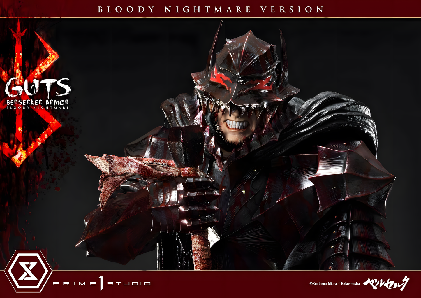 [ENCARGO] Prime 1 Studio Guts Berserker Armor ~ Bloody Nightmare Version Estatua Licenciada