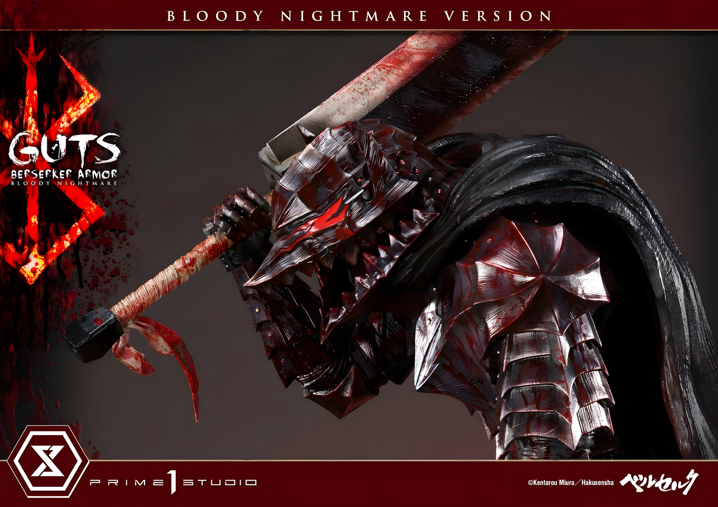 [ENCARGO] Prime 1 Studio Guts Berserker Armor ~ Bloody Nightmare Version Estatua Licenciada