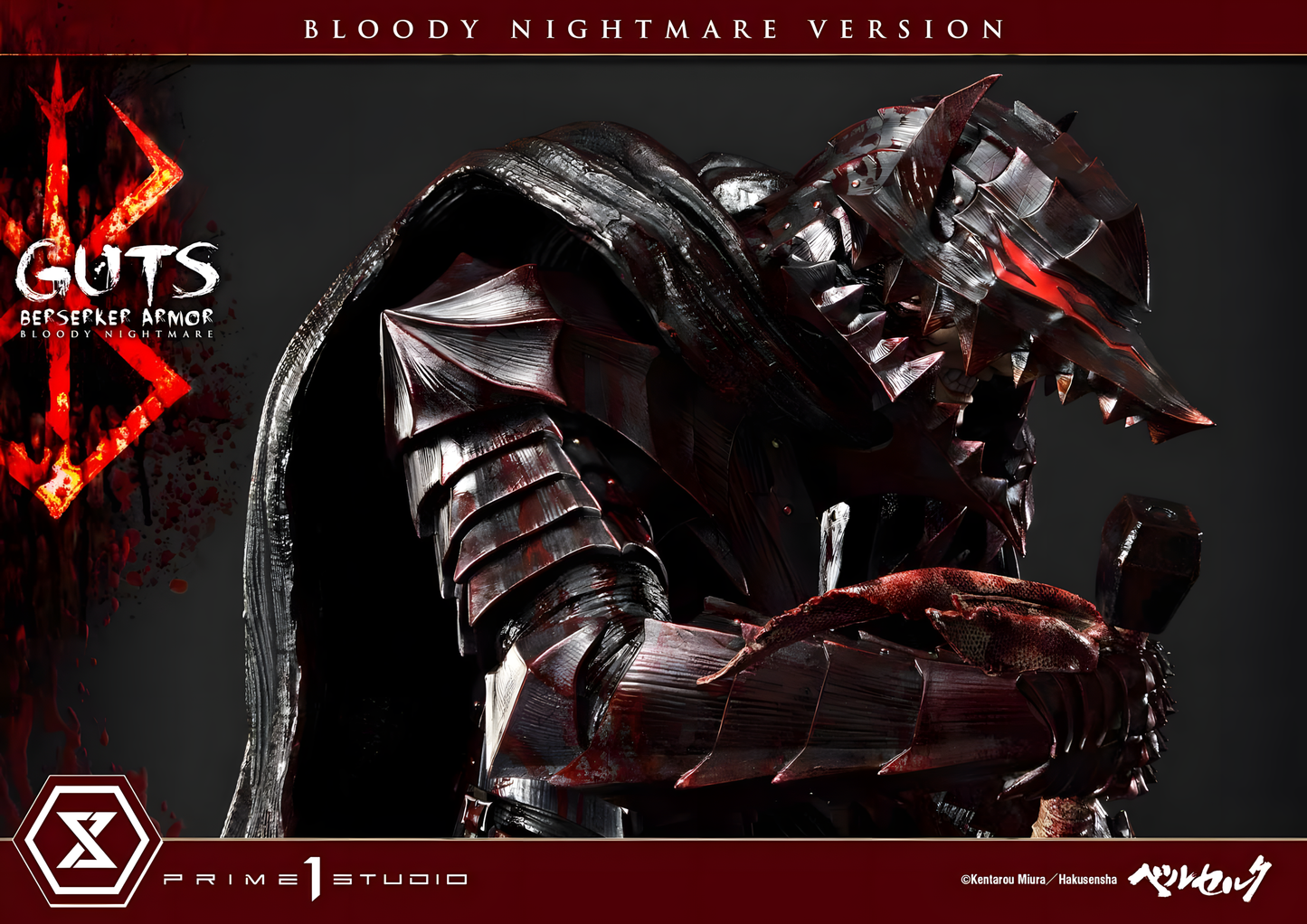 [ENCARGO] Prime 1 Studio Guts Berserker Armor ~ Bloody Nightmare Version Estatua Licenciada
